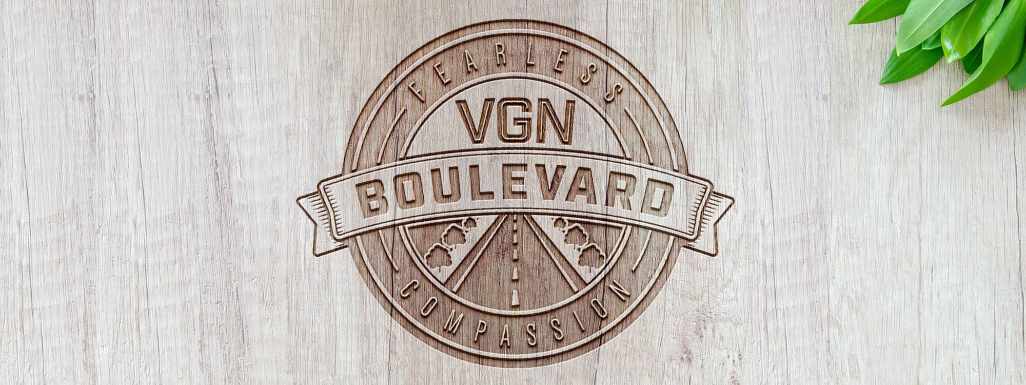 Vegan Street Food Logo Design