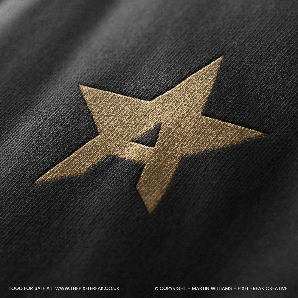 A star logo design available to buy