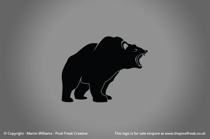 Growling Roaring Bear logo