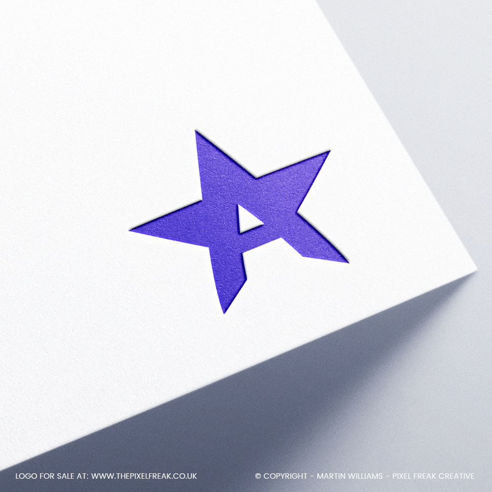 Star logo design concept