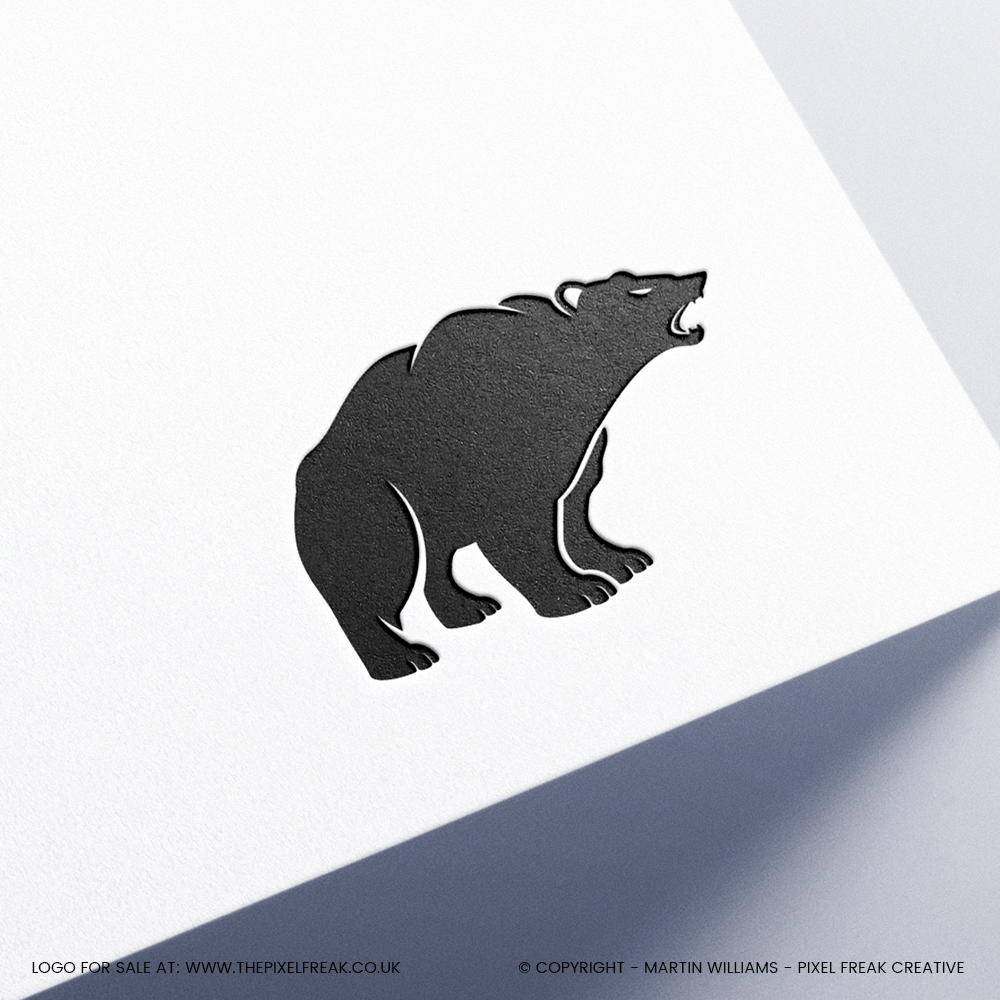 bear concept logo designs