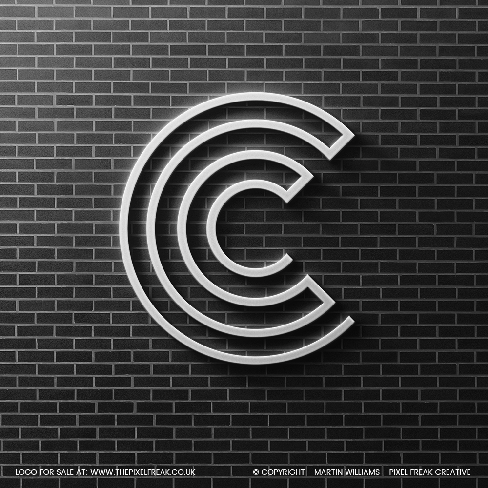Durable C initial logo for a robust corporate identity