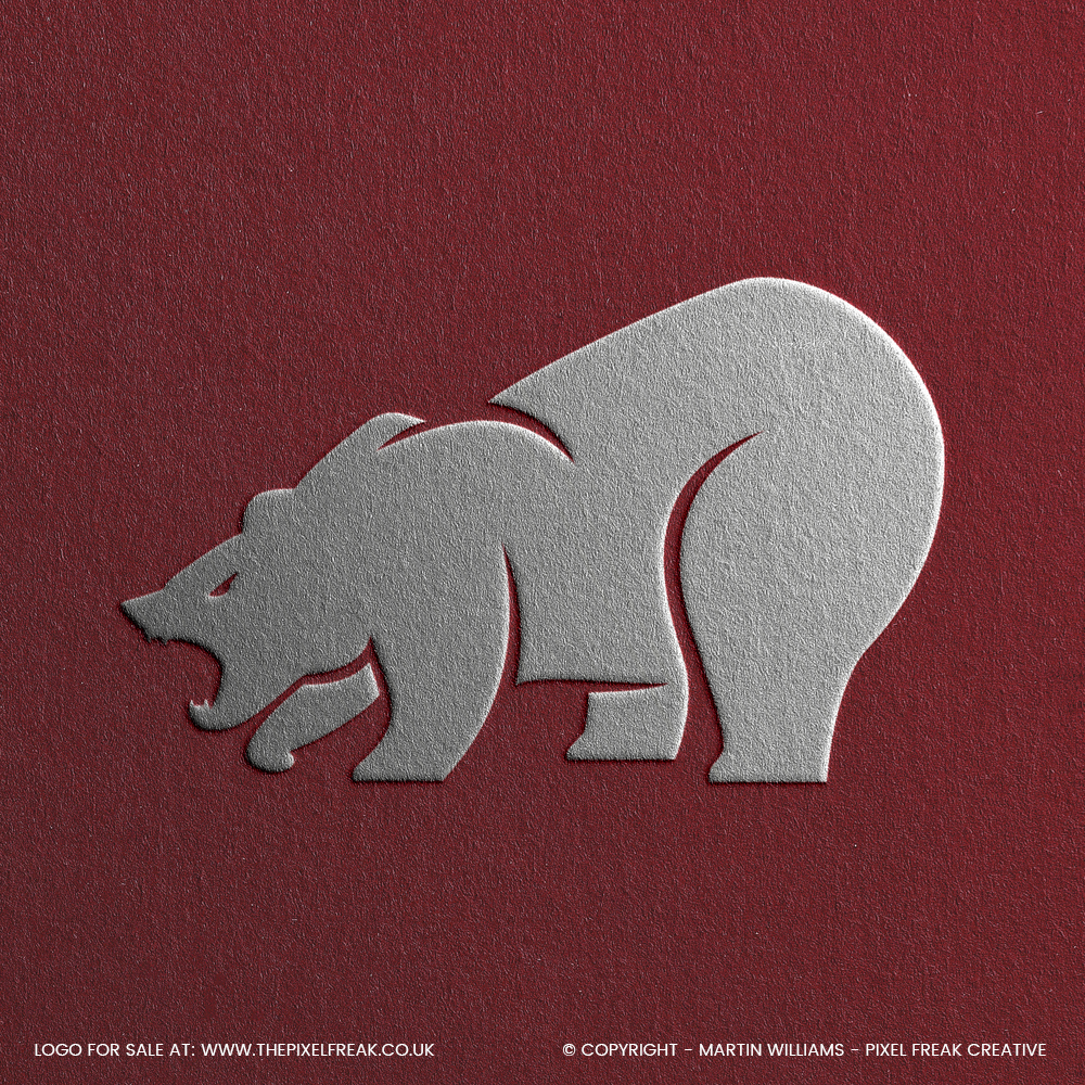grizzly bear logo design