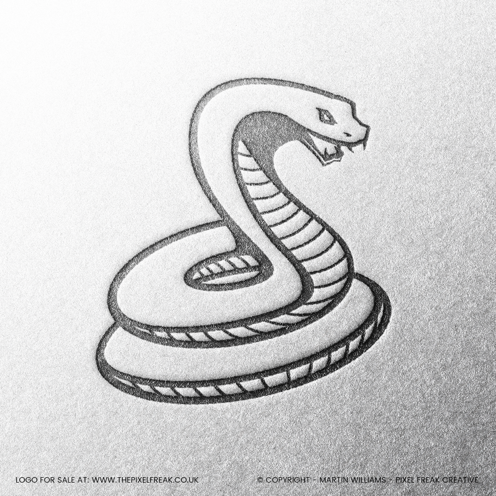 snake logo design for sale