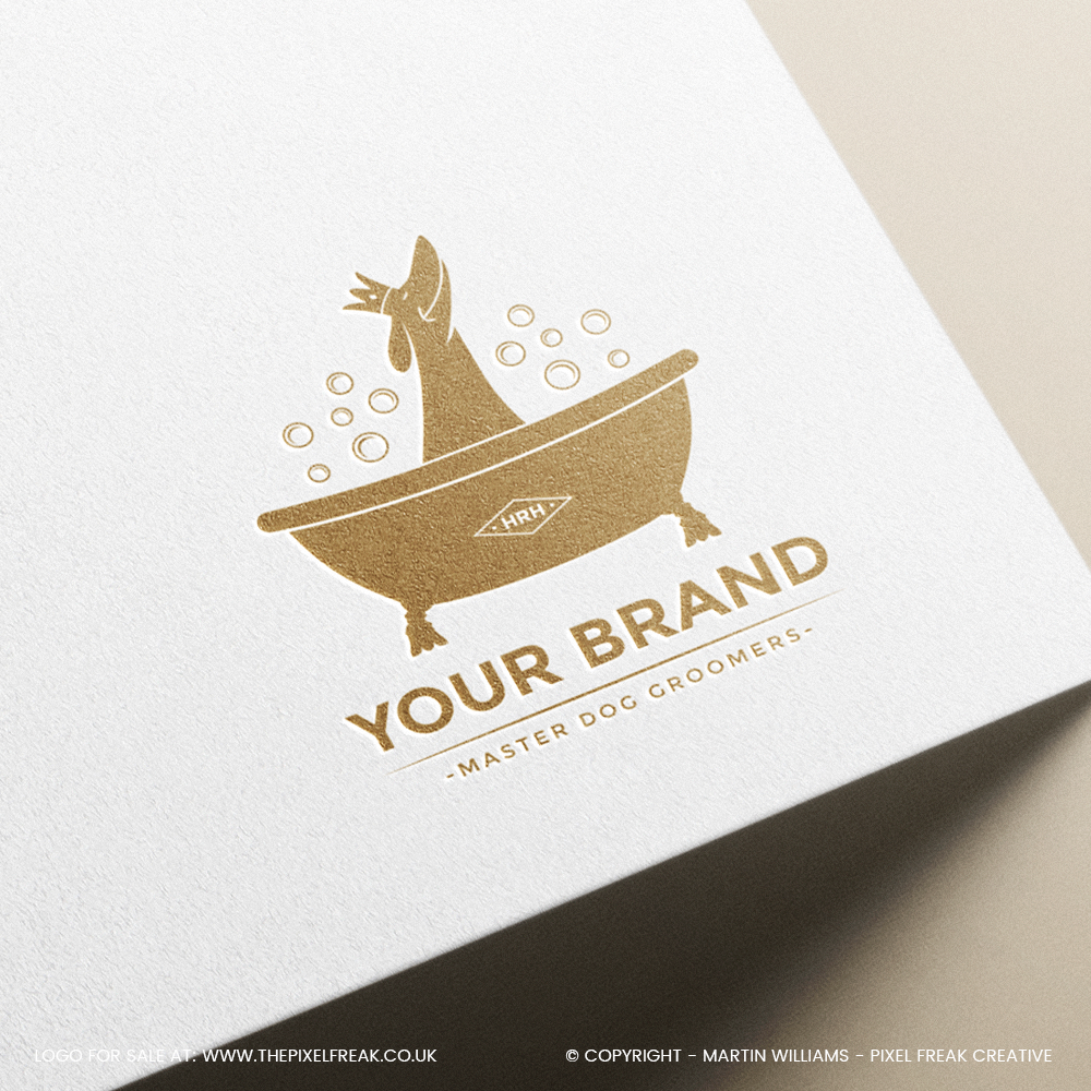 dog grooming logos to buy