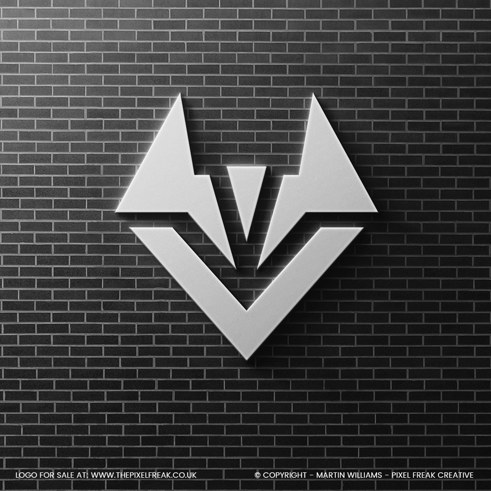 logo mockup featuring a fox