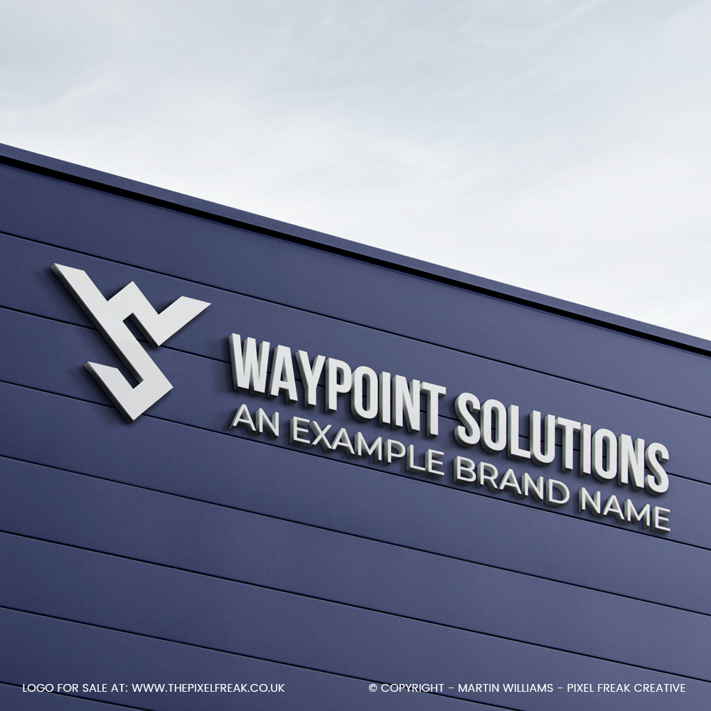 WS concept logo design for sale