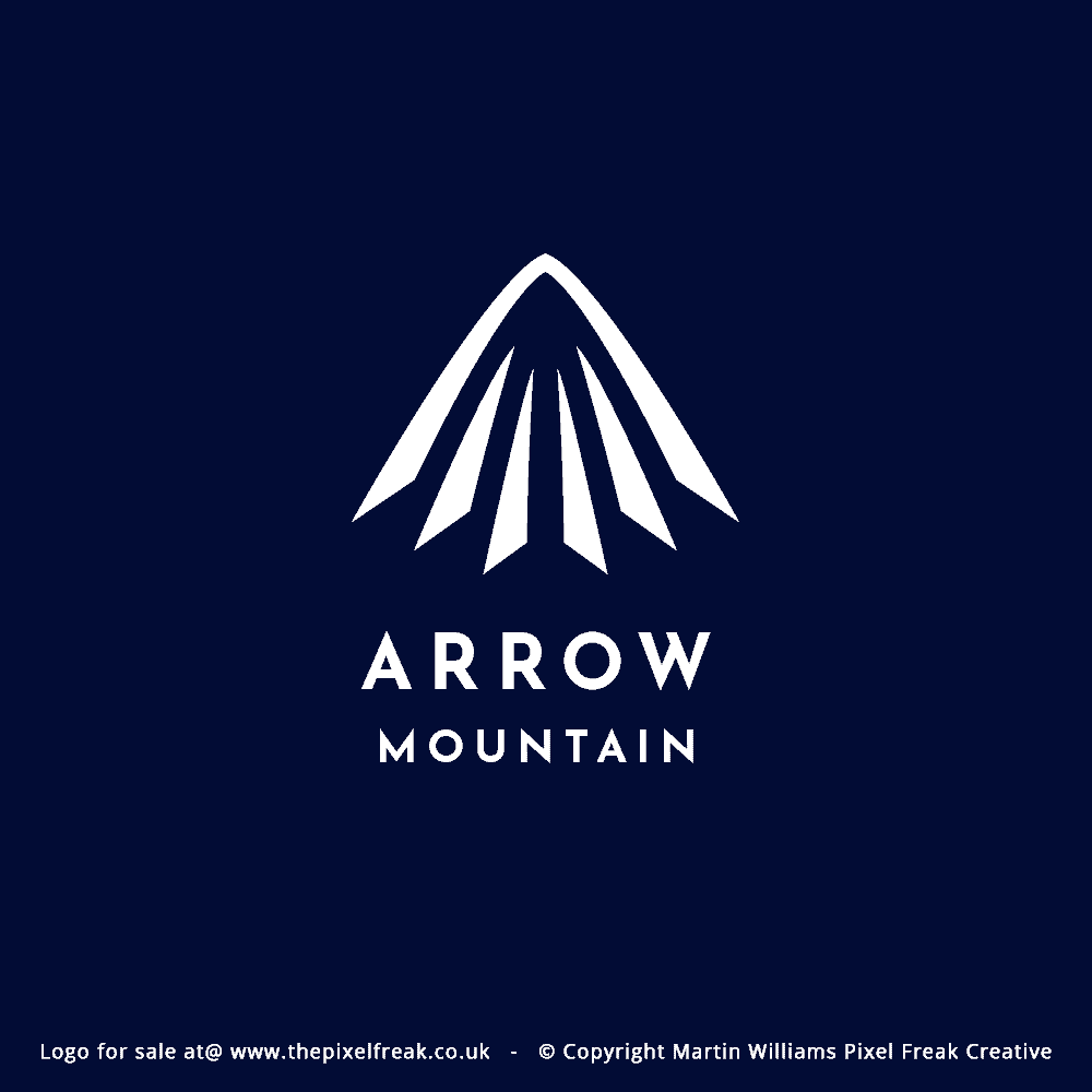Arrow Mountain Logo Design