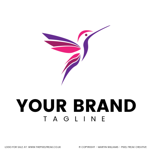 Colourful Bird Logo Design for Sale Ready to Buy Bird Logo