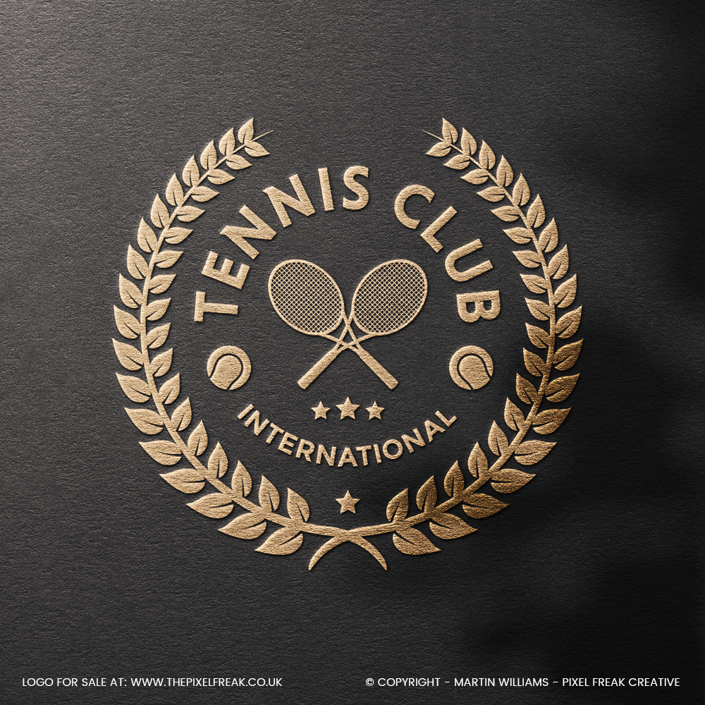 Tennis Club Logo Design Available
