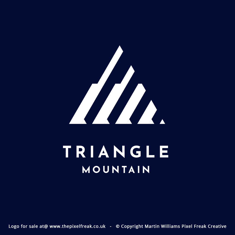 Triangle Mountain Logo Design