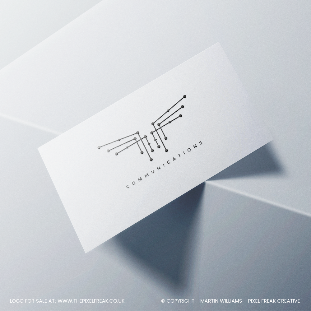 communications company logo design