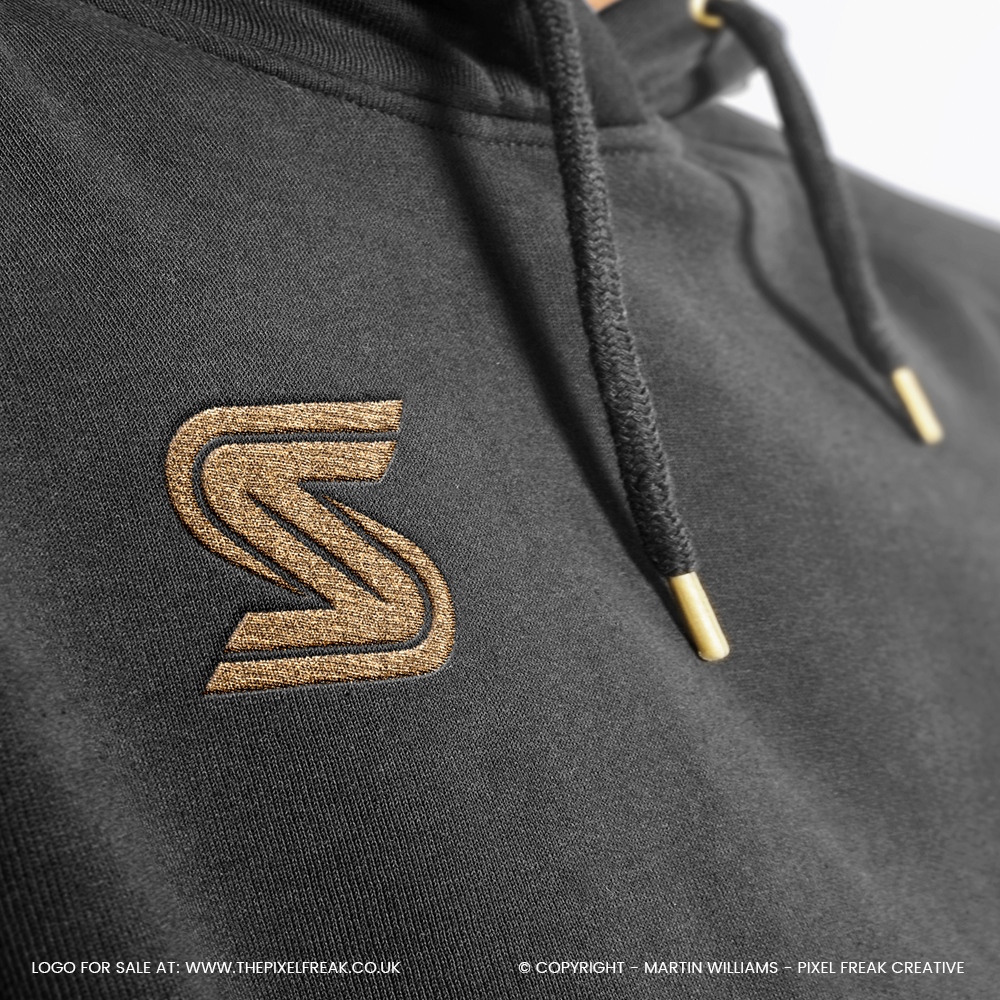 letter s logo design great for clothing