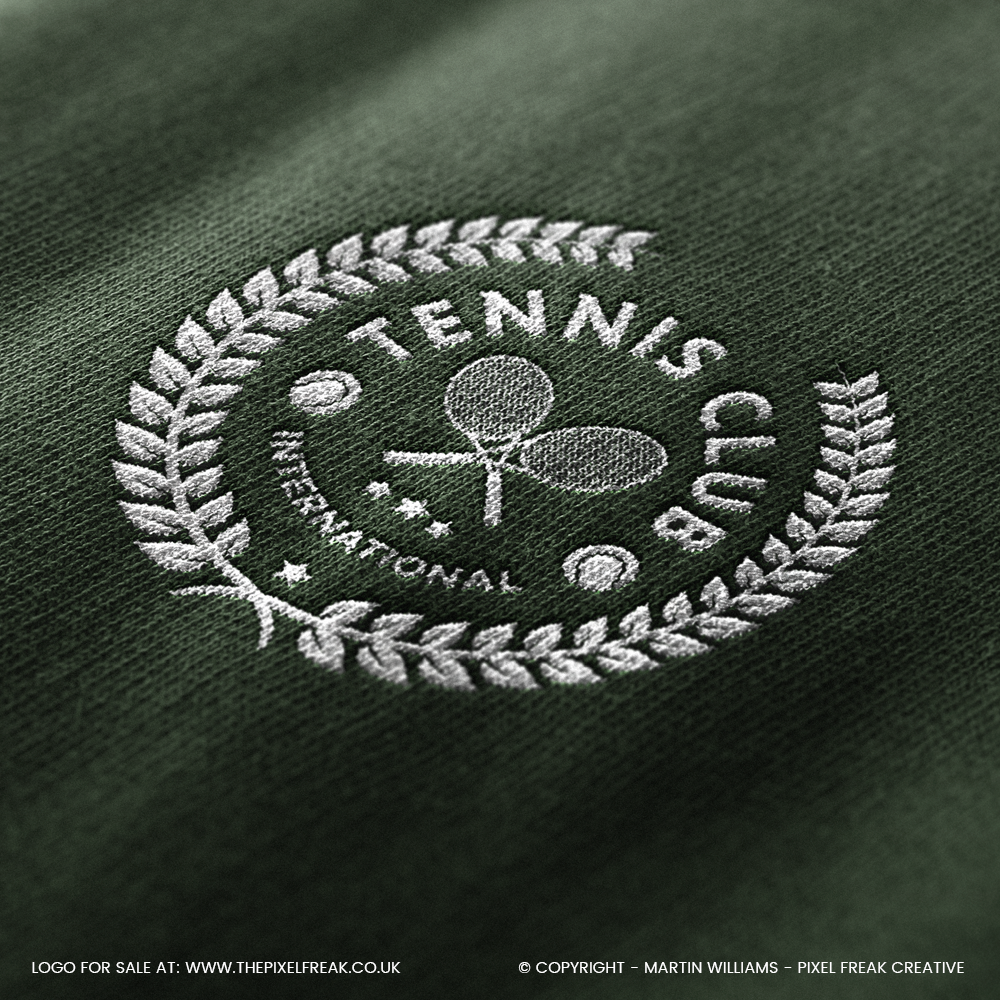 logo concept for tennis club