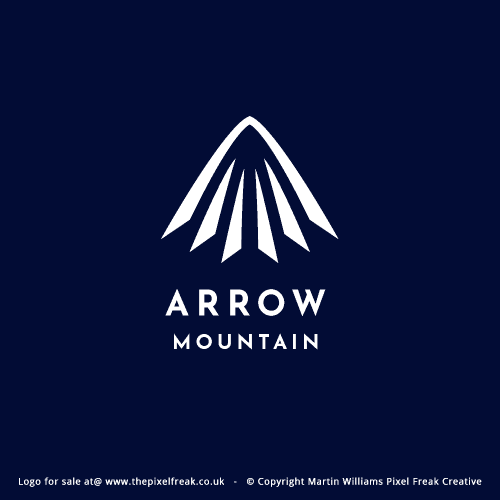 Arrow Mountain Logo Design