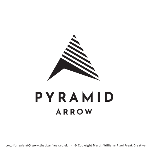 Arrow Pyramid Logo Design