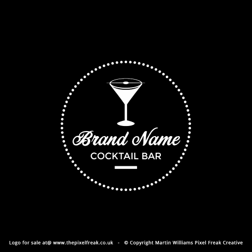 Cocktail Bar Logo Design