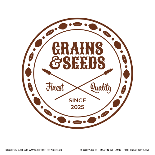 Health Food Brand Logo Design